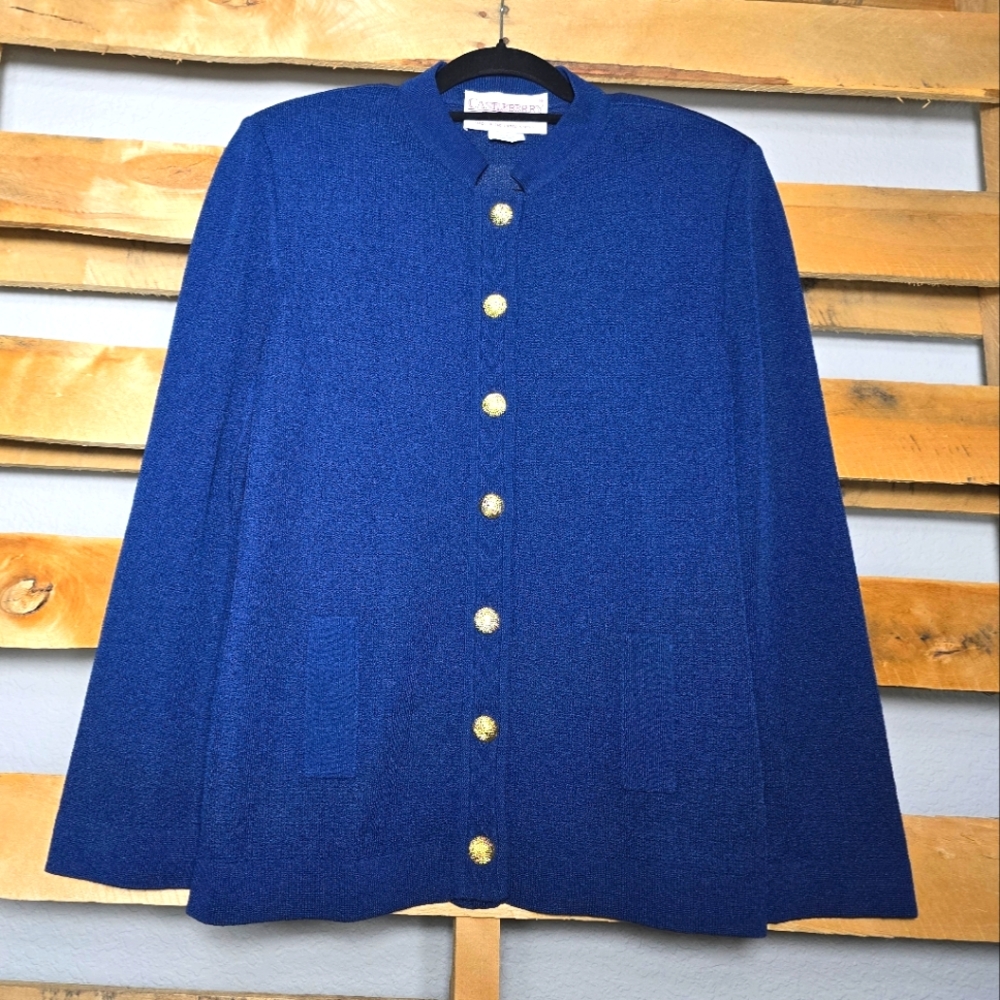 Castleberry Women's Jacket W/Gold Buttons Size:12